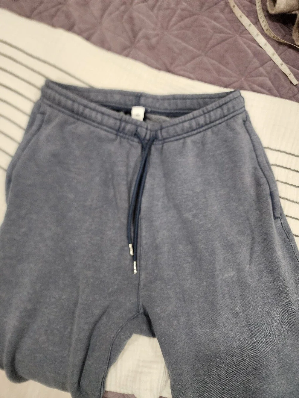 Alo Yoga Chill Sweatpants Vintage Bluestone Blue Joggers Small S Unisex